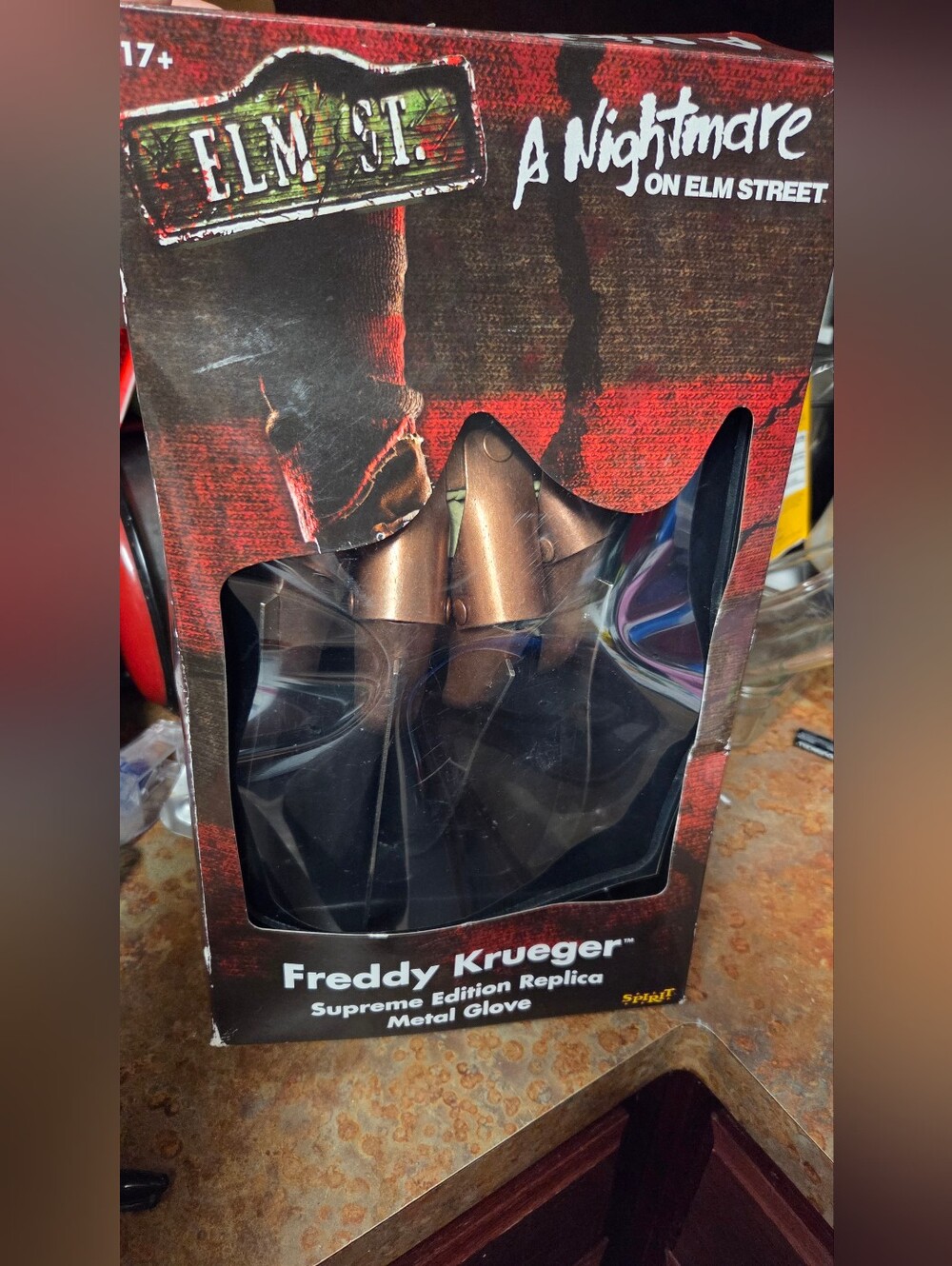 Nightmare On Elm Street Freddy Krueger Supreme Edition Deluxe Metal Glove #horro